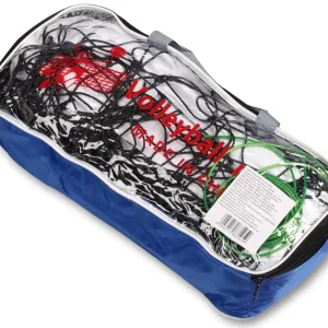 Rede de Voleibol com Cabo e Fio 2 Mm INDIGO 9,5*100 cm Preto