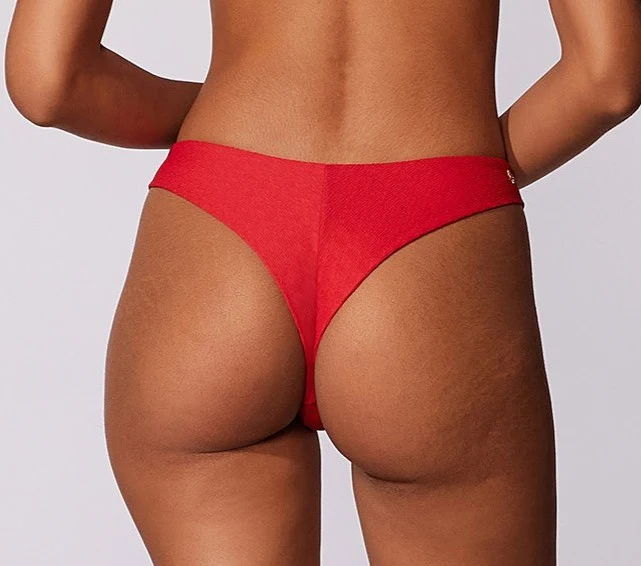 TANGA FIO DUPLO LISOS ROUGE CIA MARITIMA - Image 4