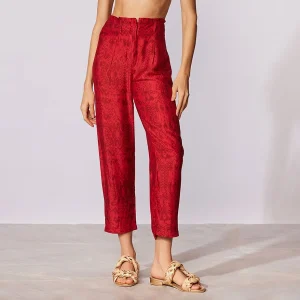 CALÇA ESTAMPADA PAYSAE CIA MARITIMA
