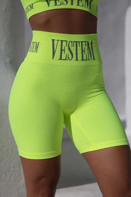 Bermuda Elis Amarelo Neon