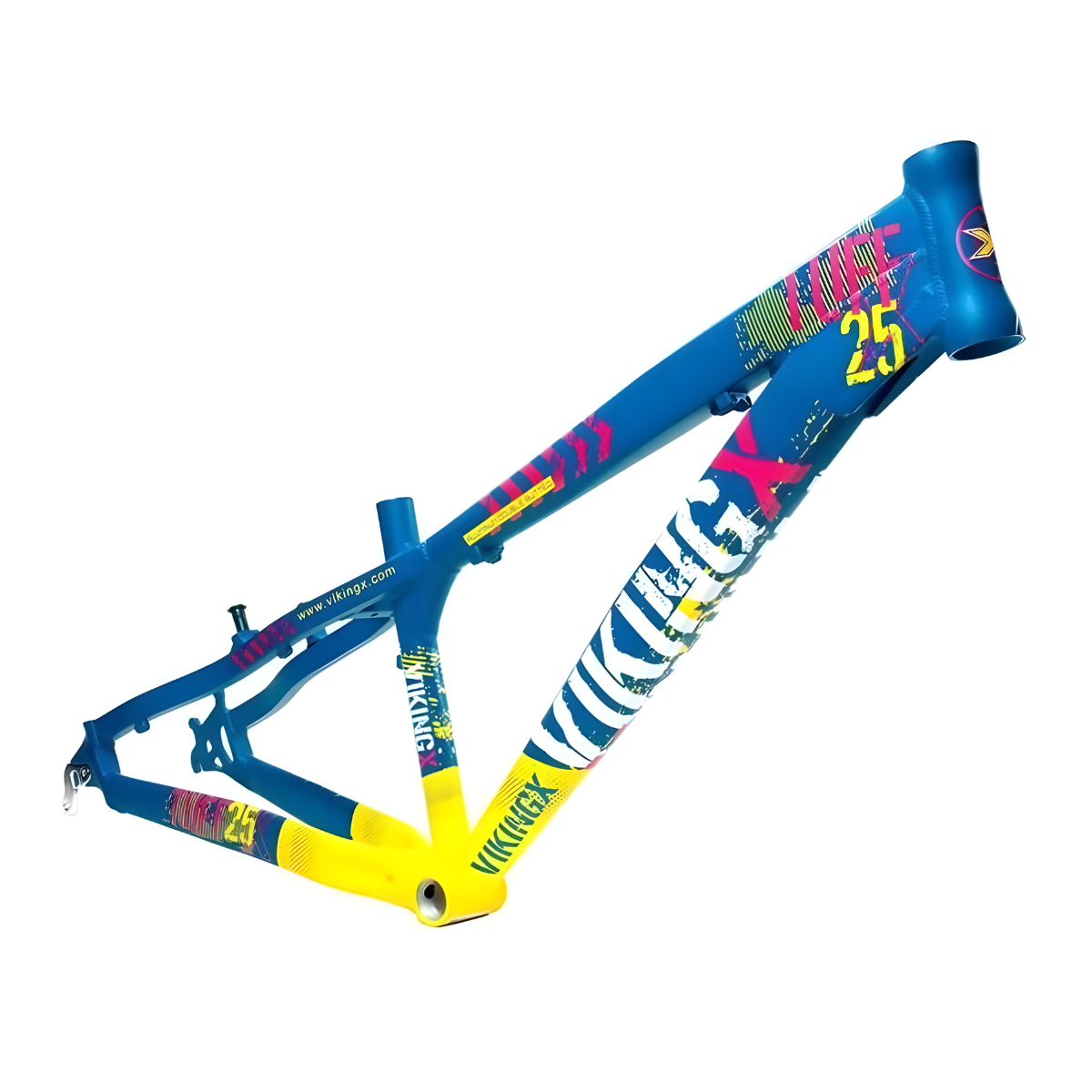 Quadro 26 Viking Tuff X25-30 tipo Gios Bike Dh | Dirt | Grau - Image 7