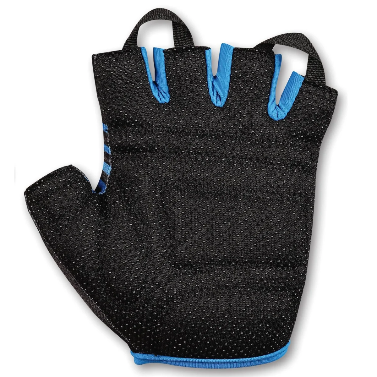 Luvas Ciclismo e Fitness Masculinas INDIGO Preto-Azul - Image 3