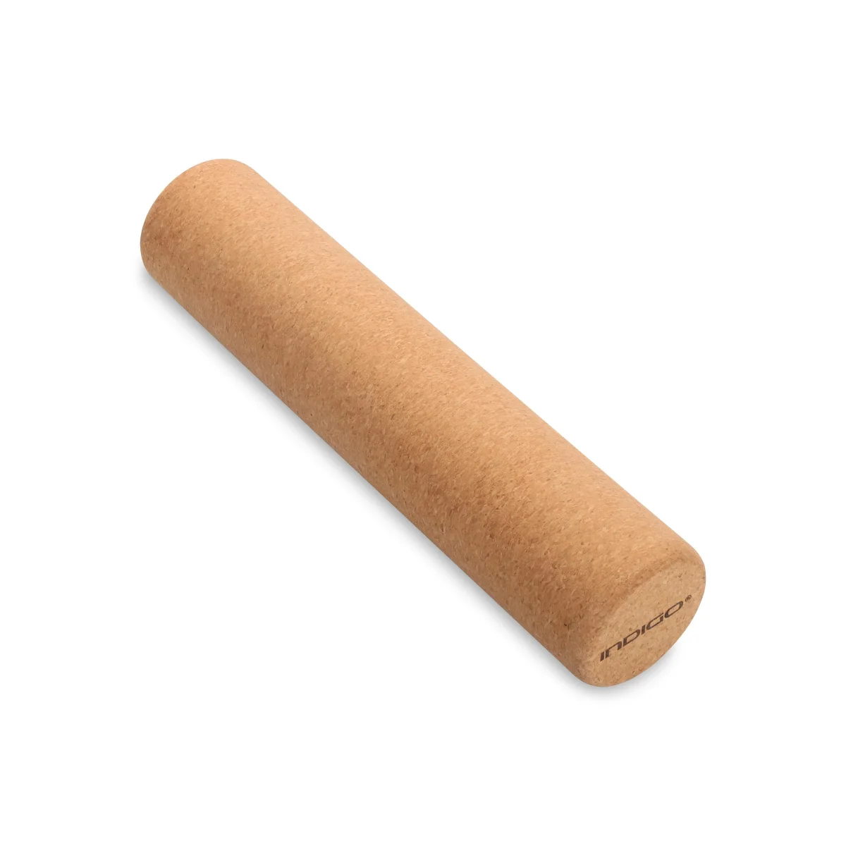 Rolo Redondo de Cortiça Para Massagem Muscular e Yoga INDIGO 45*10 cm Castanho - Image 2